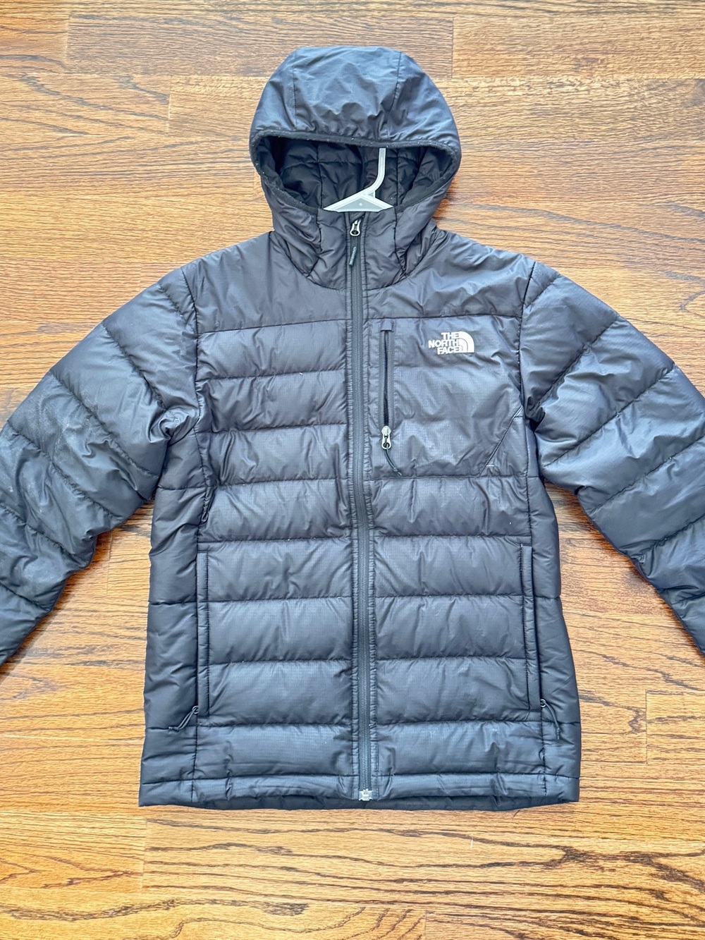The North Face Black Hooded Men's Puffer Jacket